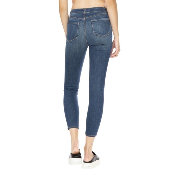 L’agence The Margot Racer Stripe High Rise Jean size 26 - Picture 3 of 10